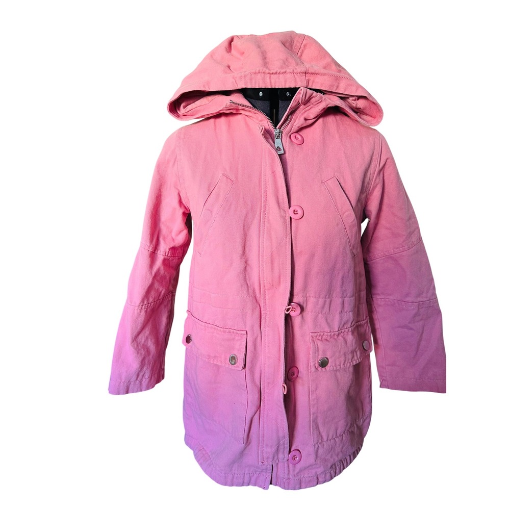 Urban Republic Girls Pink Hooded Cotton Blend Jacket‎ Size M 10 12
